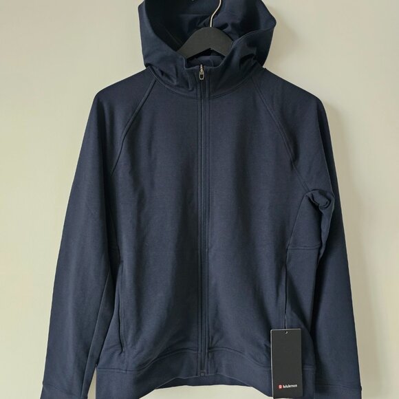 NWT LULULEMON CCNY Classic Navy Blue City Sweat Full Zip Hoodie Men's XXL - Picture 1 of 10